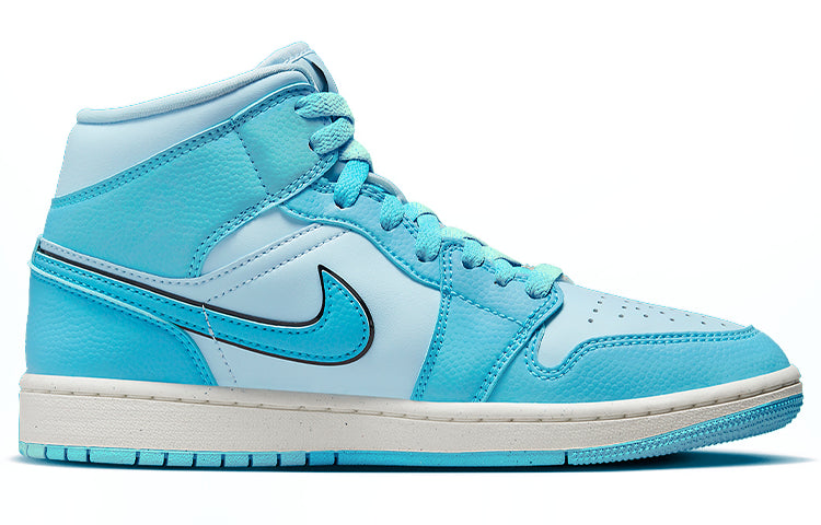 (WMNS) Air Jordan 1 Mid \'Ice Blue\'  DV1302-400 Iconic Trainers