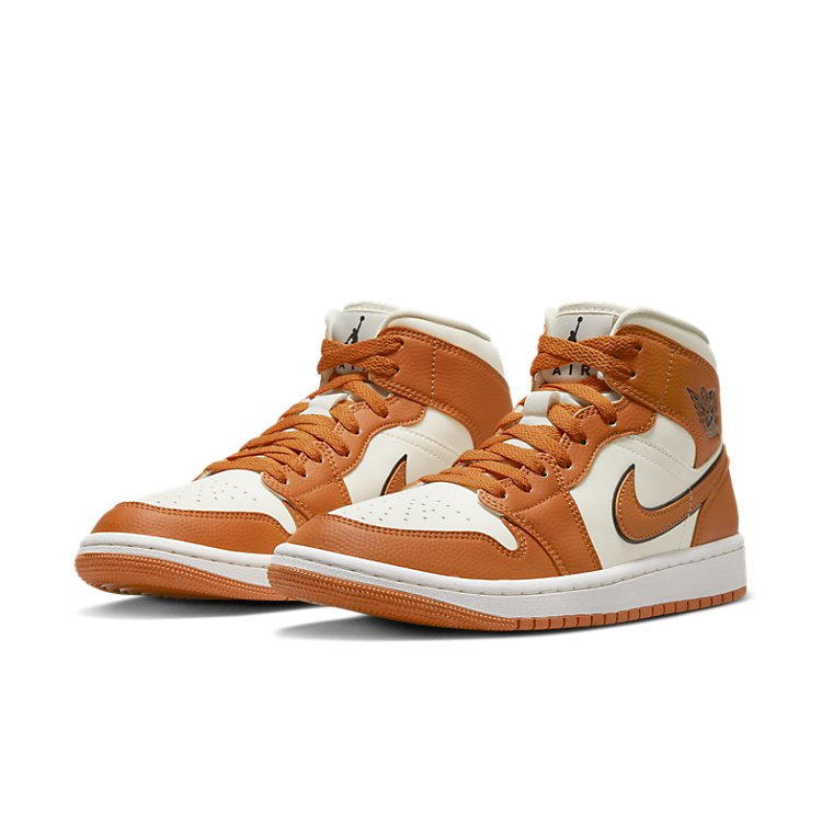 (WMNS) Air Jordan 1 Mid SE \'Sport Spice\'  DV1302-100 Classic Sneakers