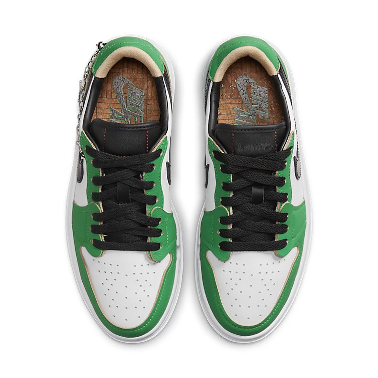 (WMNS) Air Jordan 1 Elevate Low SE \'Lucky Green\'  DQ8394-301 Signature Shoe