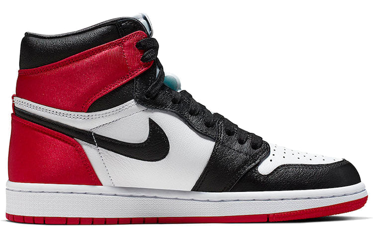 (WMNS) Air Jordan 1 Retro High \'Satin Black Toe\'  CD0461-016 Epoch-Defining Shoes