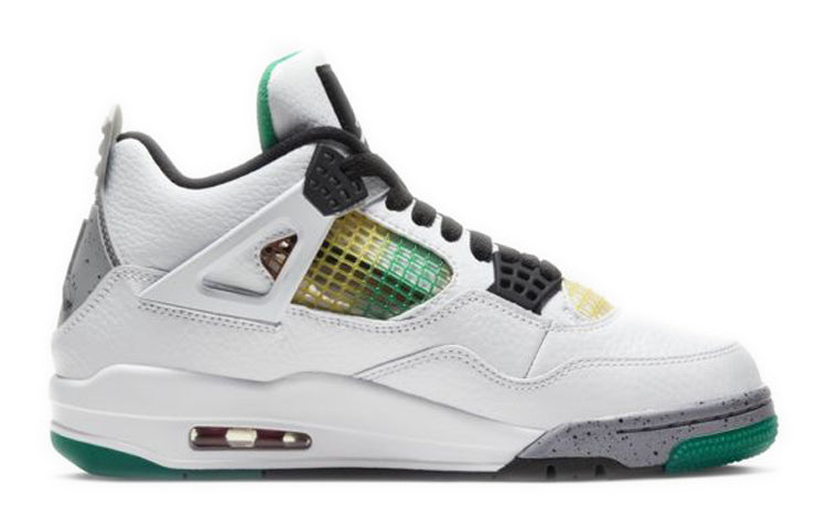 (WMNS) Air Jordan 4 Retro \'Rasta\'  AQ9129-100 Classic Sneakers