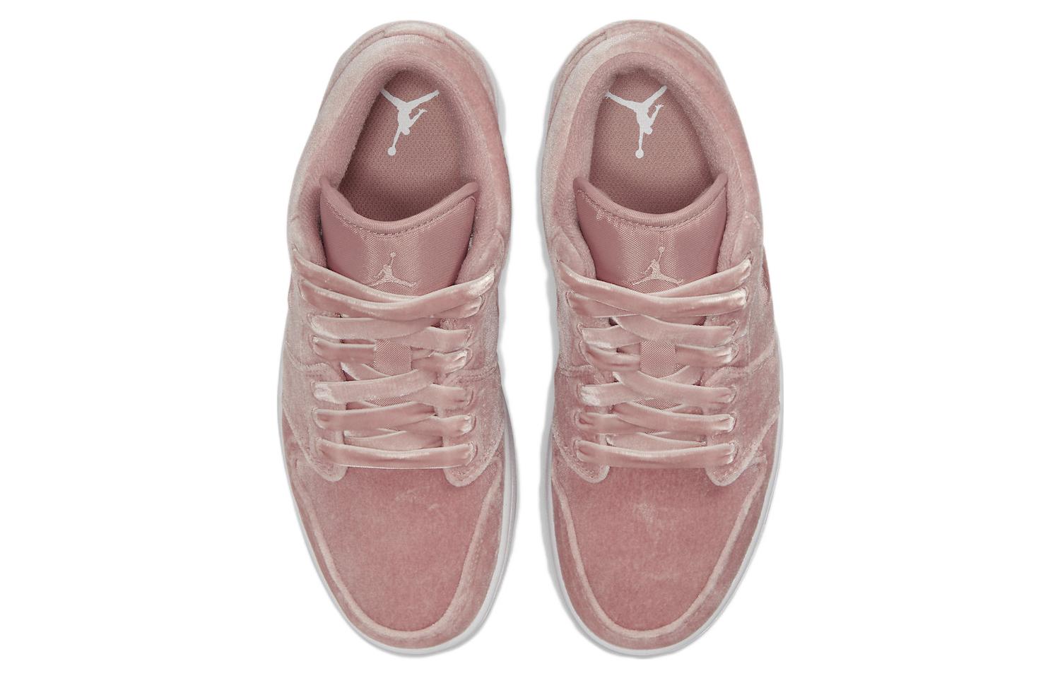 (WMNS) Air Jordan 1 Low SE \'Pink Velvet\'  DQ8396-600 Vintage Sportswear