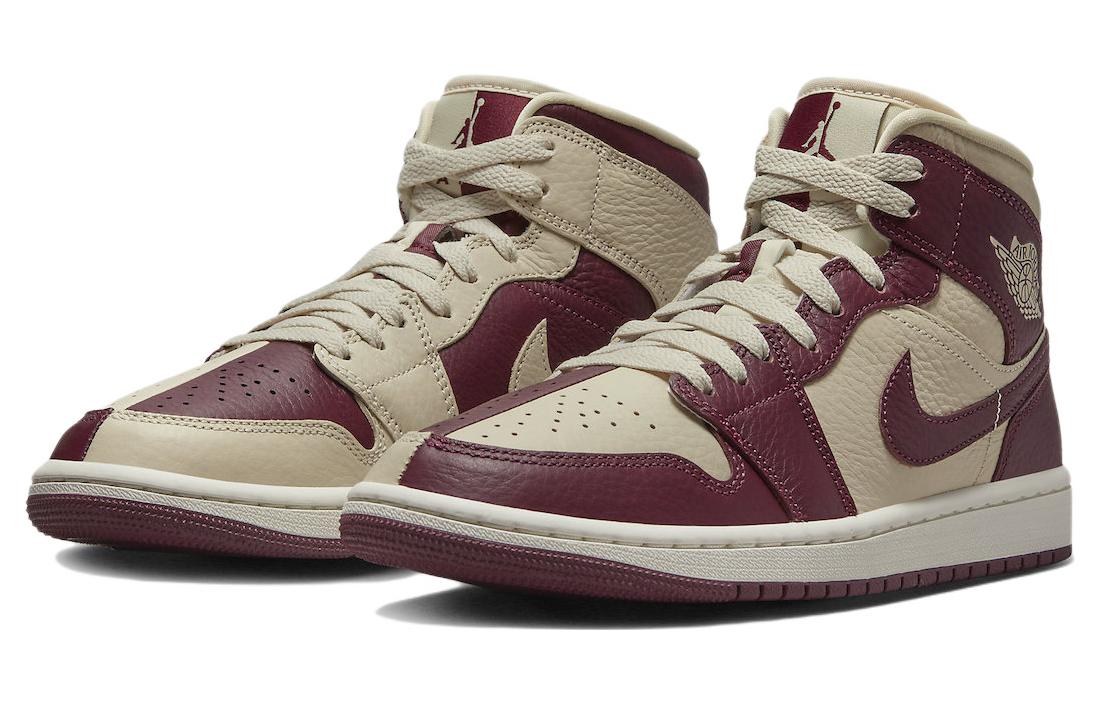 (WMNS) Air Jordan 1 Mid SE \'Split - Beach Cherrywood\'  DR0501-200 Antique Icons