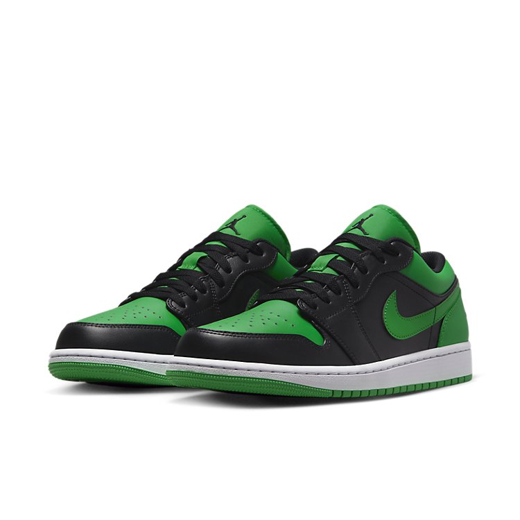 Air Jordan 1 Low \'Lucky Green\'  553558-065 Classic Sneakers