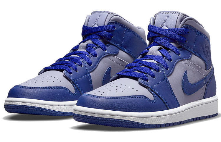 (WMNS) Air Jordan 1 Mid SE \'Iron Purple Deep Royal\'  DH7821-500 Epoch-Defining Shoes