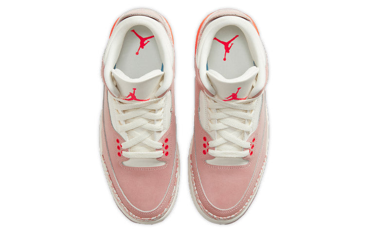 (WMNS) Air Jordan 3 Retro \'Rust Pink\'  CK9246-600 Signature Shoe