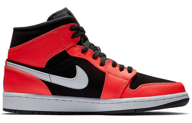 Air Jordan 1 Retro Mid \'Infrared 23\'  554724-061 Classic Sneakers