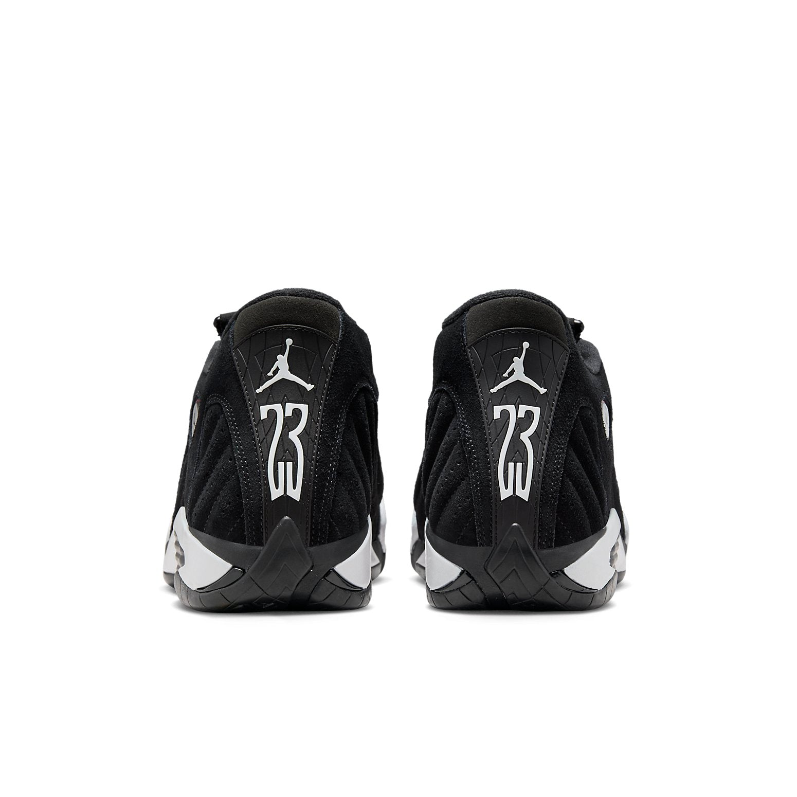Air Jordan 14 Retro \'Black White\'  487471-016 Classic Sneakers