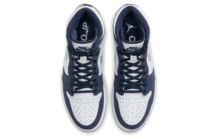 Air Jordan 1 Retro High co.JP \'Midnight Navy\' 2020  DC1788-100 Classic Sneakers