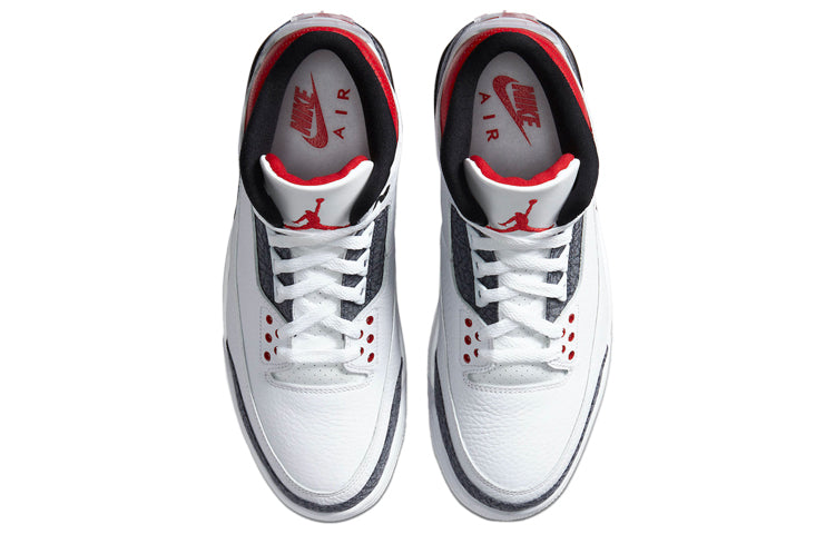 Air Jordan 3 Retro Denim SE \'Fire Red\'  CZ6431-100 Vintage Sportswear