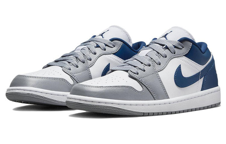 (WMNS) Air Jordan 1 Low \'French Blue\'  DC0774-042 Signature Shoe