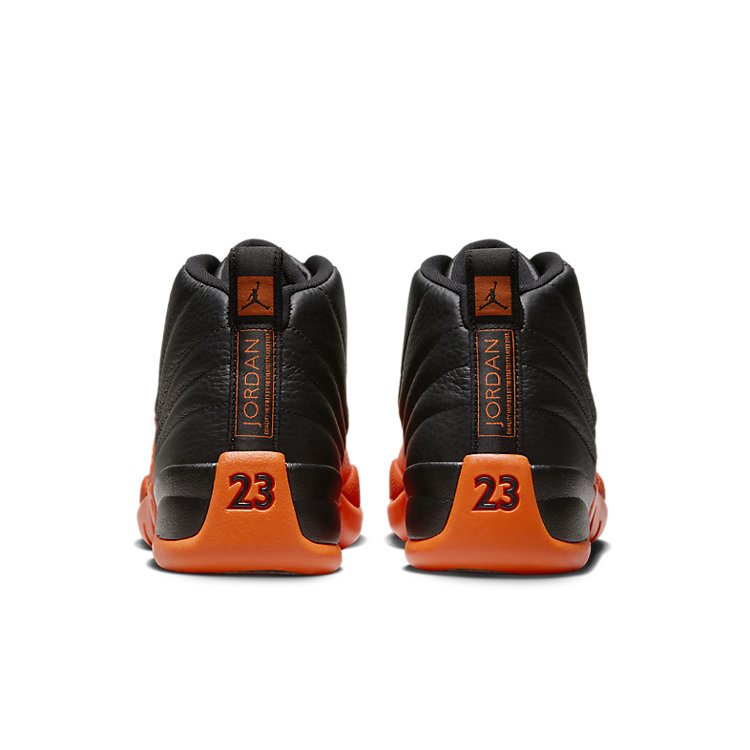 (WMNS) Air Jordan 12 Retro \'Brilliant Orange\'  FD9101-081 Signature Shoe