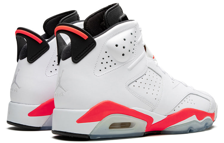 Air Jordan 6 Retro \'White Infrared\' 2014  384664-123 Iconic Trainers