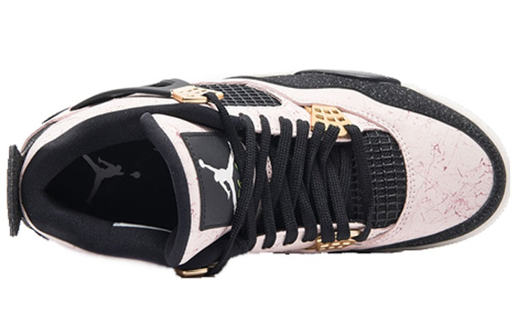 (WMNS) Air Jordan 4 Retro \'Splatter\'  AQ9129-601 Vintage Sportswear