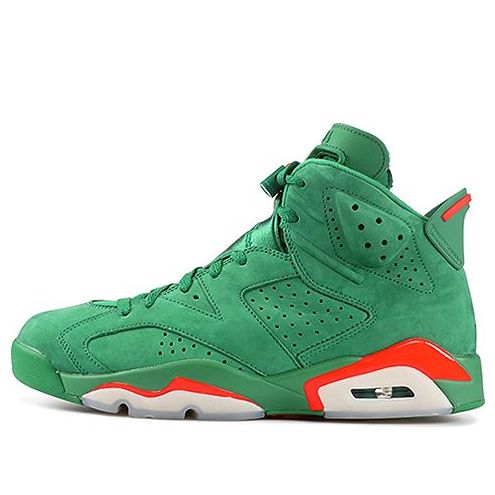 Air Jordan 6 Retro NRG 'Green Suede Gatorade' AJ5986-335 Classic Sneakers