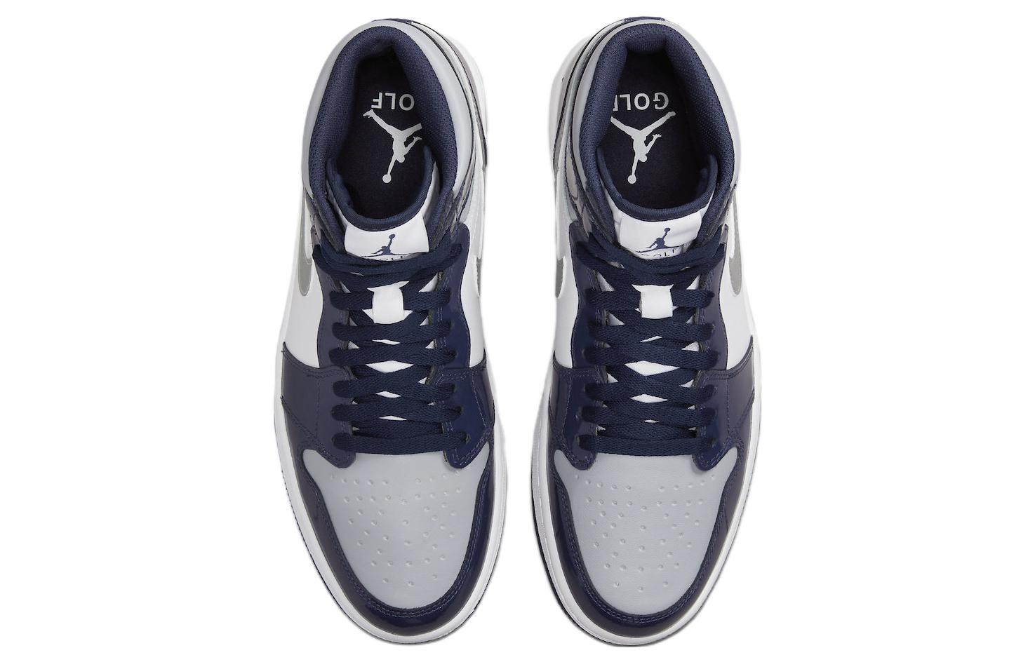 Air Jordan 1 High Golf \'Midnight Navy\'  DQ0660-100 Signature Shoe