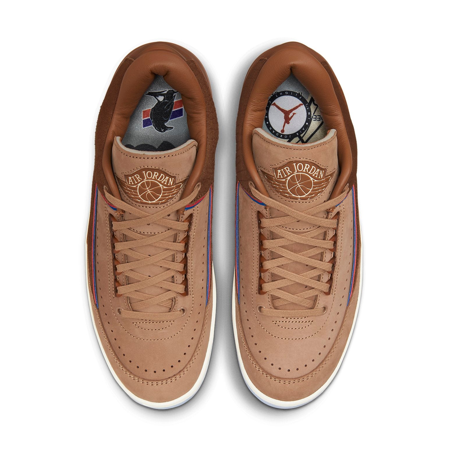 Air Jordan 2 Retro Low \'Rocky Tan\'  DV7129-222 Vintage Sportswear