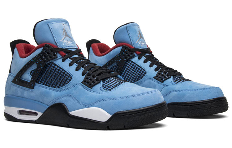 Travis Scott x Air Jordan 4 Retro \'Cactus Jack\'  308497-406 Signature Shoe