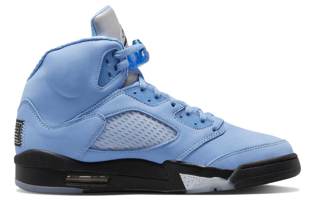 Air Jordan 5 Retro \'UNC University Blue\'  DV1310-401 Classic Sneakers