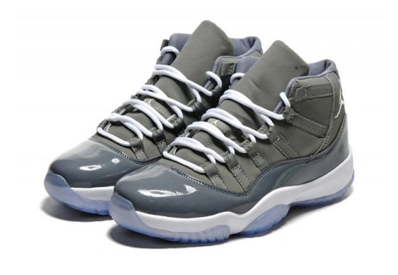 Air Jordan 11 Retro \'Cool Grey\' 2010  378037-001 Classic Sneakers