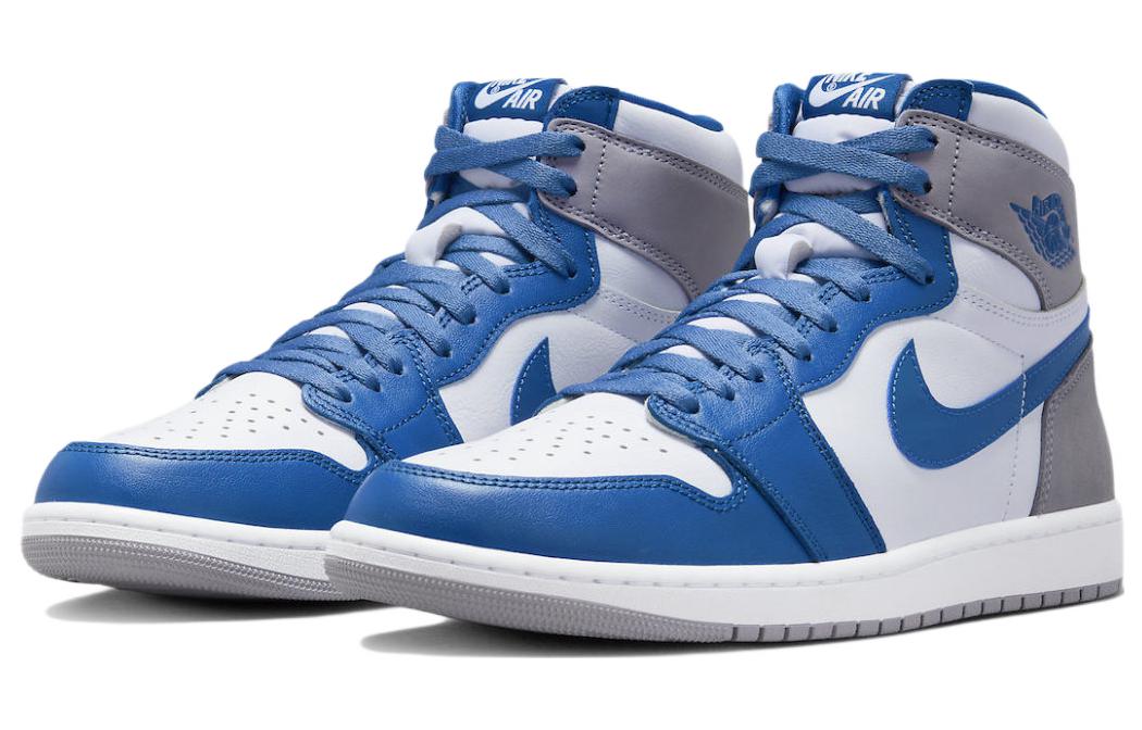 Air Jordan 1 Retro High OG \'True Blue\'  DZ5485-410 Classic Sneakers