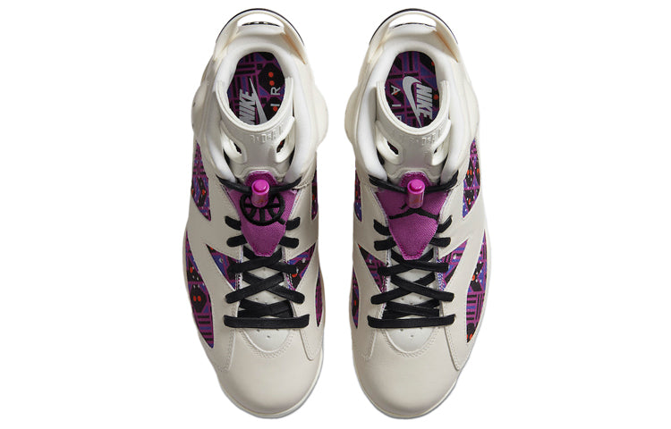 Air Jordan 6 Retro \'Quai 54 - Purple\'  CZ4152-101 Vintage Sportswear