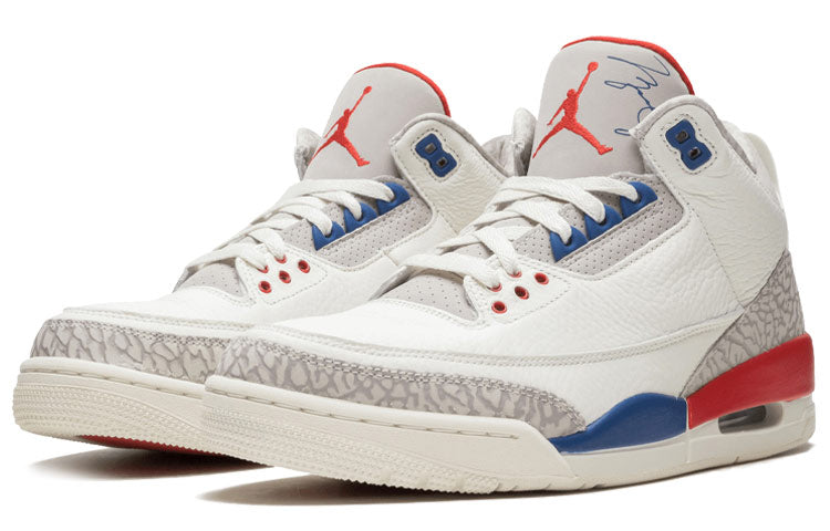 Air Jordan 3 Retro \'International Flight\'  136064-140 Classic Sneakers