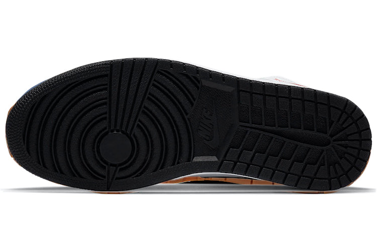 Air Jordan 1 Mid SE \'Red Black Toe\'  852542-100 Signature Shoe