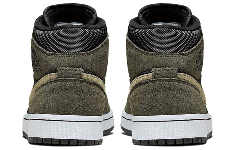 (WMNS) Air Jordan 1 Mid \'Olive\'  BQ6472-030 Iconic Trainers