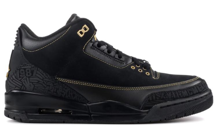 Air Jordan 3 \'Black History Month\'  455657-001 Iconic Trainers