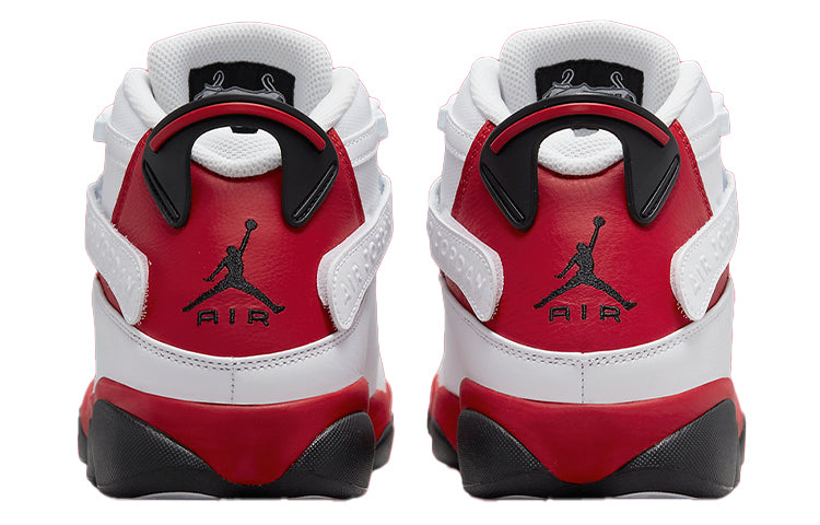 Air Jordan 6 Rings \'Cherry\'  322992-126 Iconic Trainers