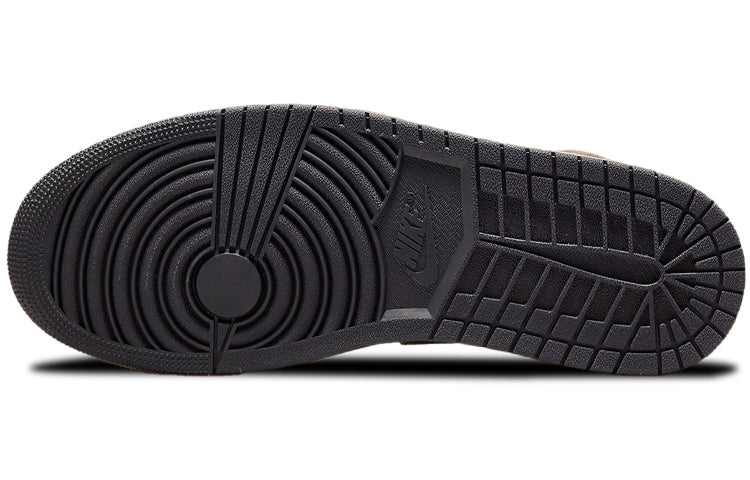 Air Jordan 1 Mid SE 'Dark Chocolate' DC7294-200 Classic Sneakers - Click Image to Close