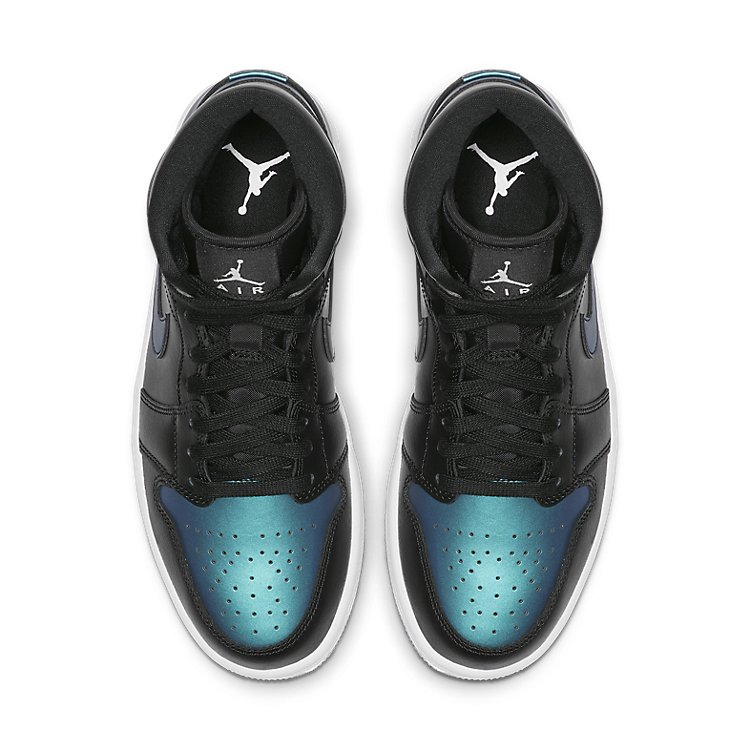(WMNS) Air Jordan 1 Mid \'Metallic Turquoise\'  BQ6472-009 Epoch-Defining Shoes