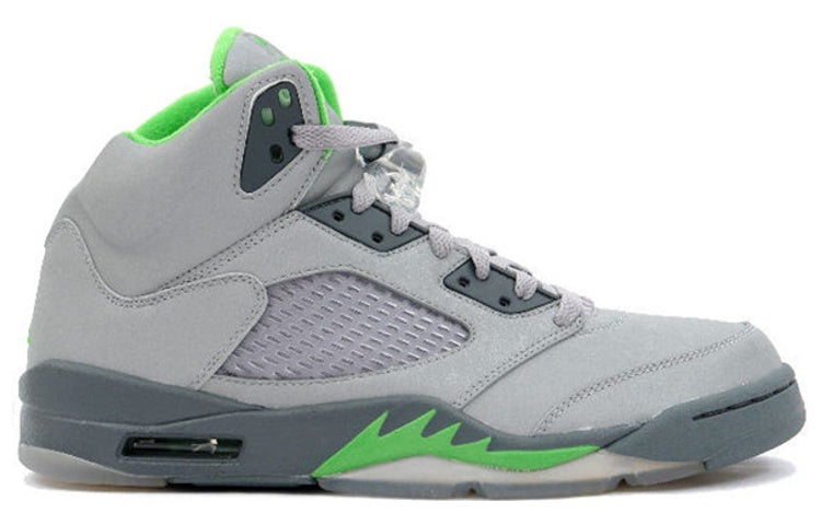 Air Jordan 5 Retro \'Green Bean\' 2006  136027-031 Antique Icons