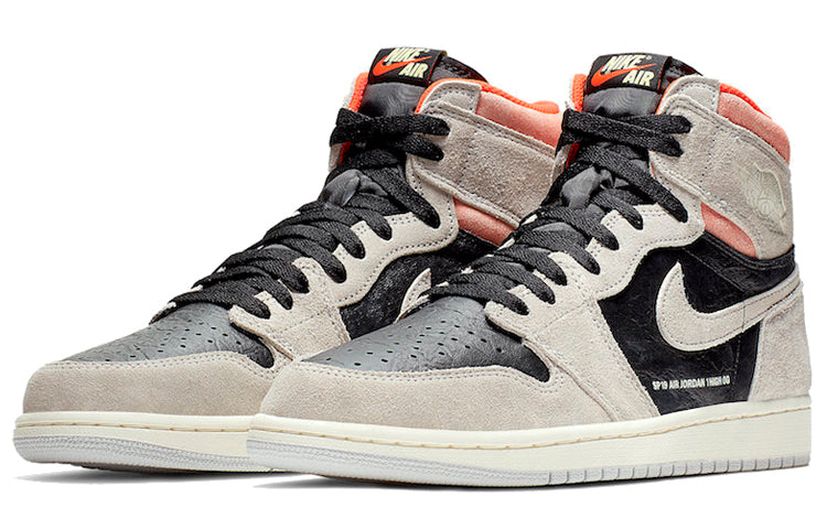 Air Jordan 1 Retro High OG \'Neutral Grey\'  555088-018 Vintage Sportswear