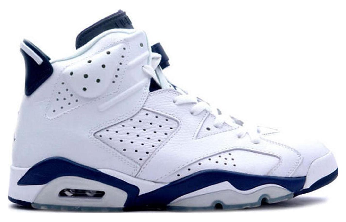 Air Jordan 6 Retro \'Midnight Navy\' 2000  136038-141 Vintage Sportswear