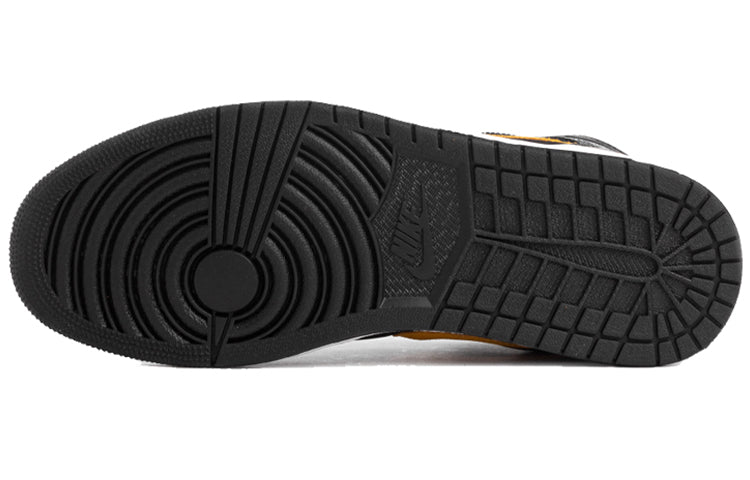 Air Jordan 1 Mid SE \'Black Gold\'  CI9352-001 Classic Sneakers
