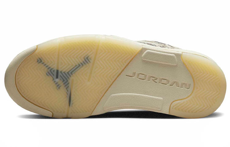 (WMNS) Air Jordan 5 Retro Low 'Expression' DA8016-100 Vintage Sportswear - Click Image to Close