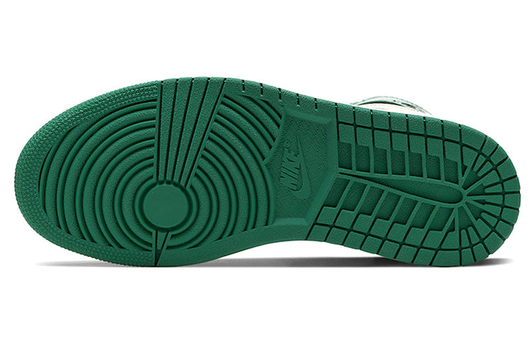 (WMNS) Air Jordan 1 High Premium 'Mystic Green' AH7389-203 Classic Sneakers - Click Image to Close