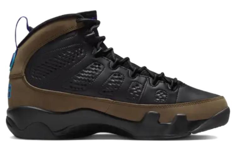 Air Jordan 9 Retro \'Olive Concord\'  CT8019-034 Classic Sneakers