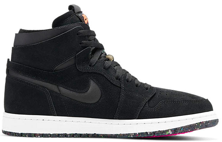 Air Jordan 1 High Zoom Comfort \'Court Black\'  CT0978-005 Vintage Sportswear