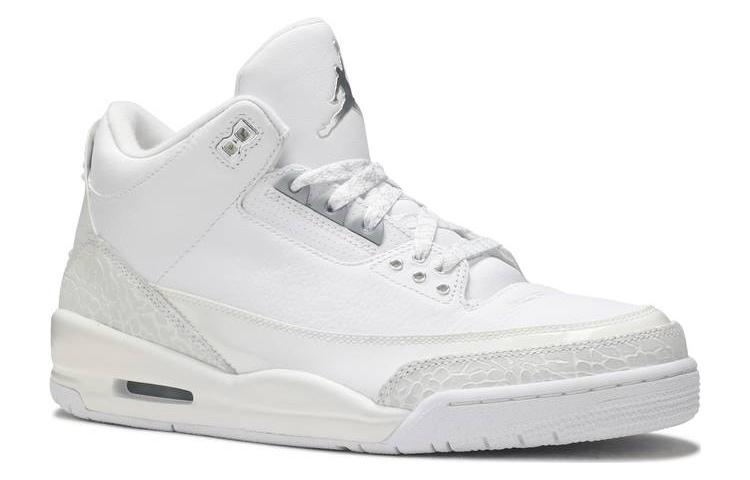 Air Jordan 3 Retro \'Silver Anniversary\'  398613-102 Epoch-Defining Shoes