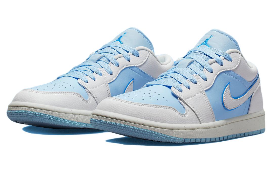 (WMNS) Air Jordan 1 Low SE \'Reverse Ice Blue\'  DV1299-104 Epoch-Defining Shoes