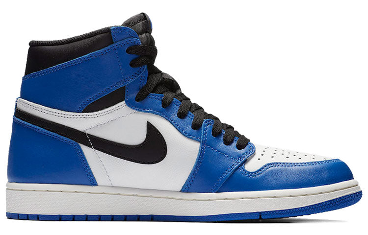 Air Jordan 1 Retro High OG \'Game Royal\'  555088-403 Signature Shoe