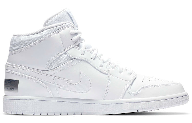 Air Jordan 1 Mid SE \'Euro Tour\'  CW7589-100 Epochal Sneaker