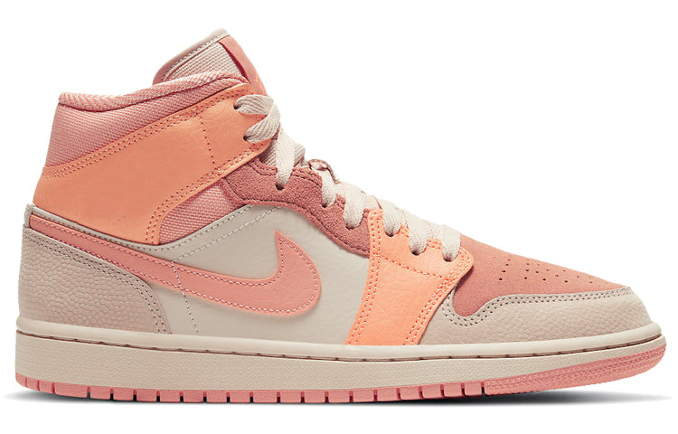 (WMNS) Air Jordan 1 Mid \'Apricot\'  DH4270-800 Cultural Kicks