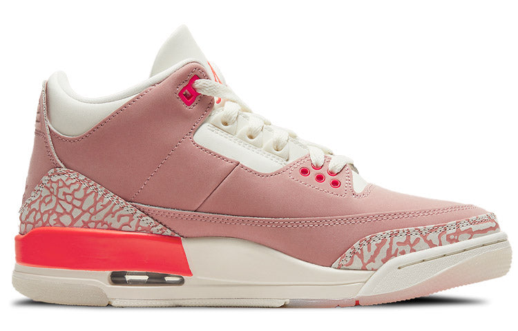 (WMNS) Air Jordan 3 Retro \'Rust Pink\'  CK9246-600 Signature Shoe