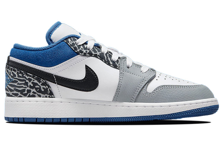 Air Jordan 1 Low SE \'True Blue\'  DM1199-140 Epoch-Defining Shoes