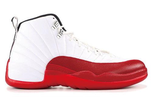 Air Jordan 12 Retro \'Cherry\' 2009  130690-110 Antique Icons