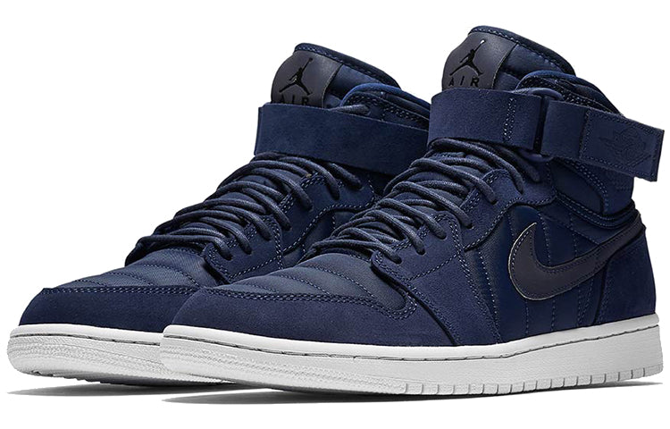 Air Jordan 1 High Strap \'Midnight Navy\'  342132-400 Iconic Trainers